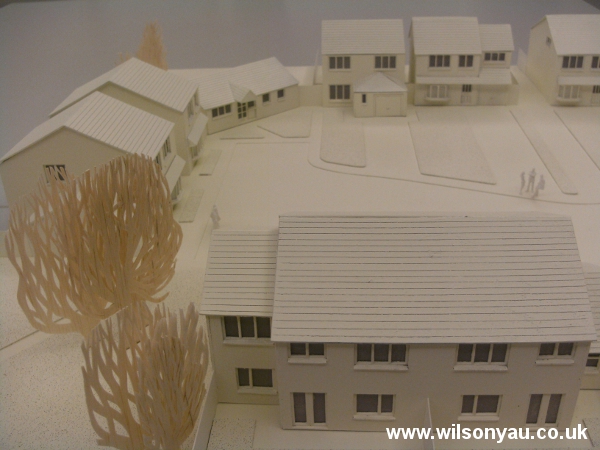 Brookside Close, Liverpool. Architectural model by Wilson Yau, 2012