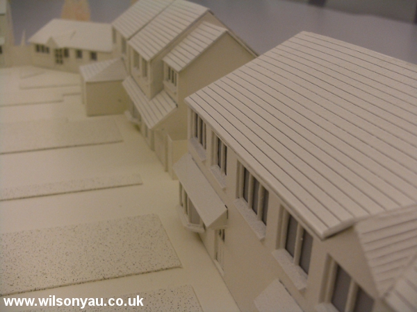 Brookside Close, Liverpool. Architectural model by Wilson Yau, 2012