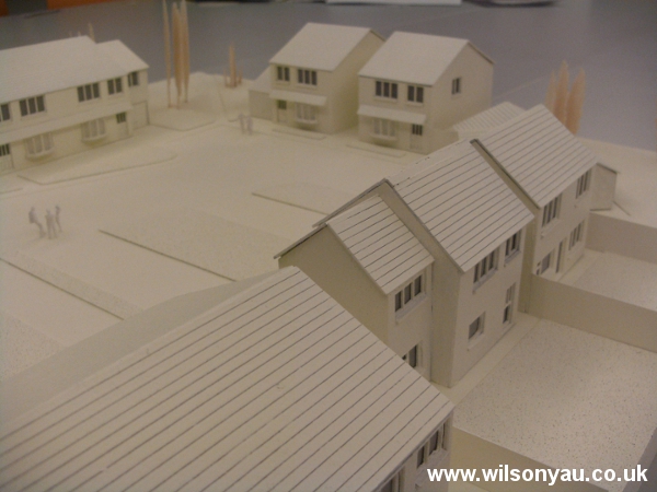 Brookside Close, Liverpool. Architectural model by Wilson Yau, 2012