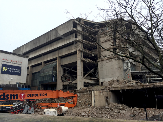 Brimingham Central Library, December 2015