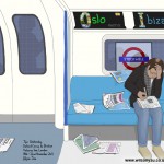 7pm, Wednesday 18th November 2015, Oxford Circus to Brixton stations, Victoria line, London