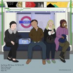 Cake and tears, District line, 30th January 2016