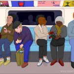 6pm, Good Friday, Pimlico to Brixton, Victoria line, London, 14th April 2017